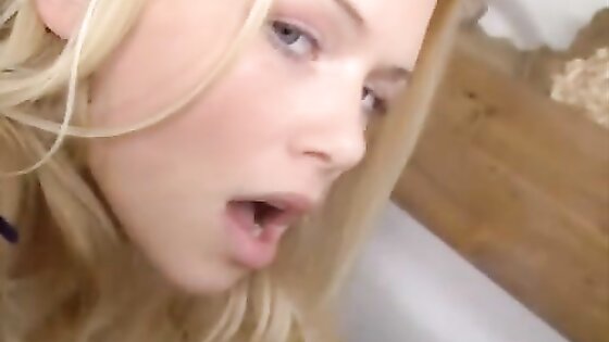 Cute blonde Camilla Krabbe prefers anal