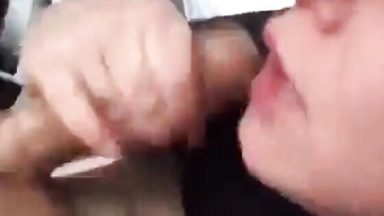 Slutgirl sucks stranger in car