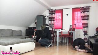Brunette Whore Fucked By Masked Men