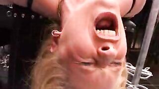 Big Breasts Blonde Pussy Torture