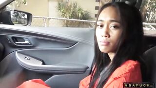 Bailing sister Out of Jail and Fucking Her in the Car
