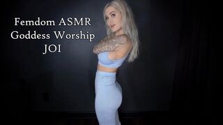 Goddess Worship ASMR Jerk Off Instructions