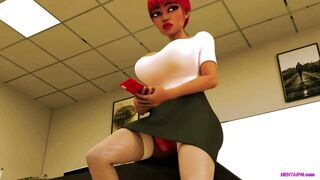 Redhead BBC Teacher Fucks Hot Schoolgirl - 3D FUTA Animation (ENG Voices)
