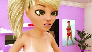Teen FUTA Dickgirl Fucks Mom - 3D Family Sex (ENG Voices)