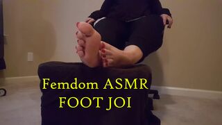 ASMR Foot Mistress Jerk Off Instructions