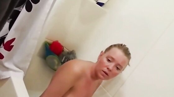 my sister allows me to film her in the bath