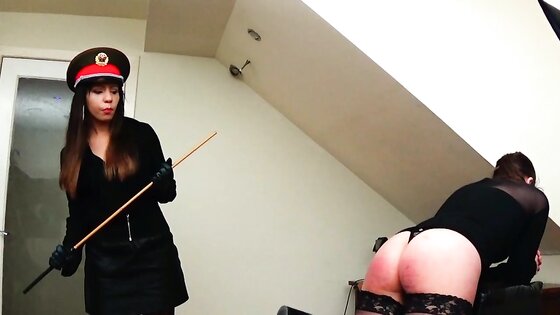 Caning Zoey