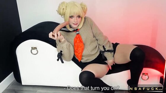 Toga Himiko Sensual Sucking Dick and Doggy Fucking after Exam Sweetie Fox