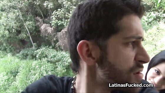 Fucking Latina newbie with braces on casting