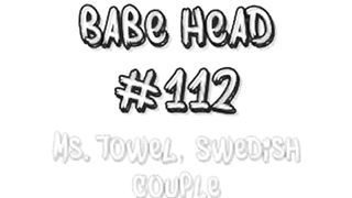 Babe Head # 112 Ms handduk, svenskt par