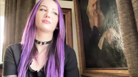 Creampie my goth stepsis