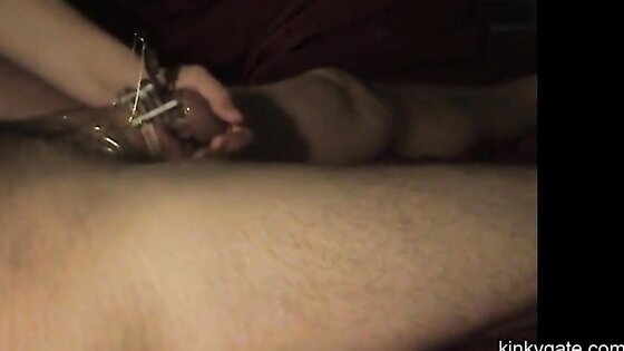 cock chastity and a ruined orgasm