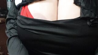 The sexy nun shows big breasts You have to confess if you have sinned