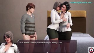 3D Mother & Son Taboo Family Game Sex