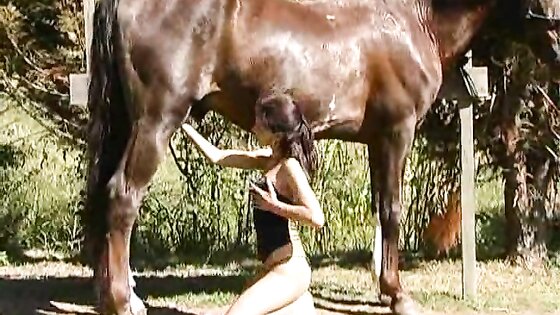 Giselle Loves Horse Cum