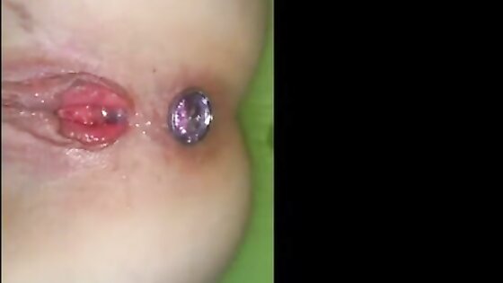 Fun with butt plug