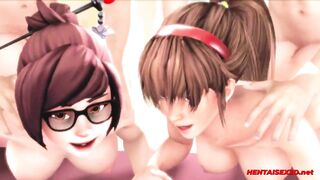 Hentai 3D COMP • Super REALISTIC Characters • HQ 60 FPS