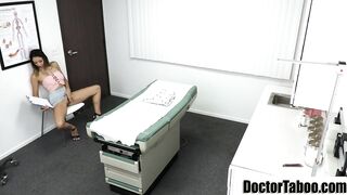 Doctor licks and fucks his Asian teen patient and his nurse