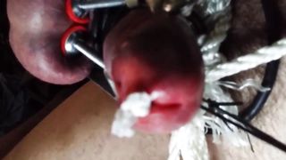 CBT with a stainless tube, clamps on balls, and super glue