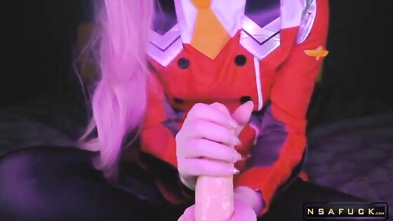 POV Greedy Slut zero two cant Stop Squirting while you Fuck her Cosplay Spooky Boogie