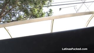 Fucking spicy Latina amateur with braces
