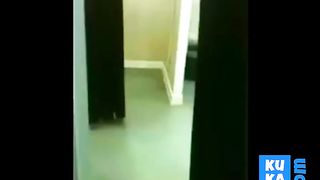 Self shot british teen playing with pussy in changing room