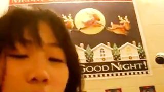 Asian japanese facial cumshot amateur Daiki Kato in the Bathroom