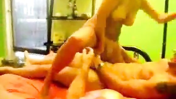 Real Homemade girl filmed making 2 guys cum