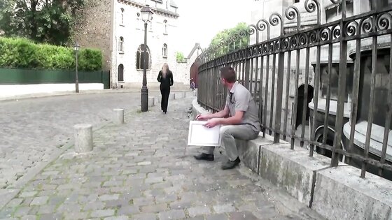 La Touriste Piegee Par Un Peintre - French Skinny