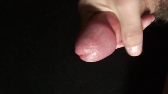 HD Close up jacking my cock with squirting cumshot