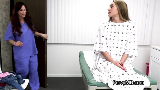Milf nurse and horny doctor shares sexy patient