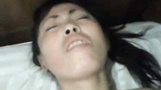 Asian woman getting fucked from behind by Arab man