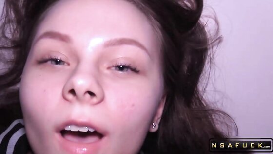 Pov Horny College Teen Loves Rought Fuck and Cum in her Mouth