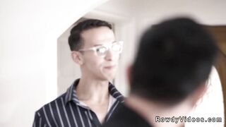 Gay politican anal fucks voter in open house