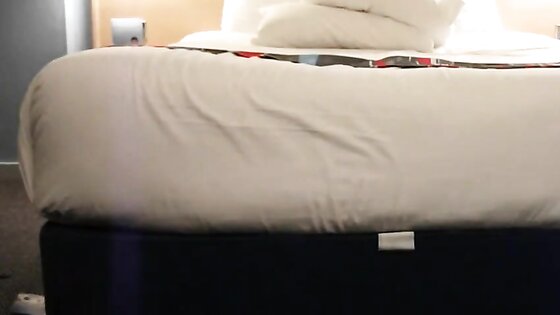 Hotel bed pillow hump