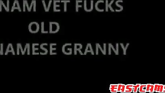 Vietnam vet fucks old Vietnamese lady