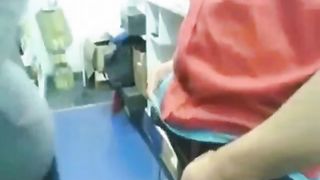Store Clerk Gets A Blowjob At Work