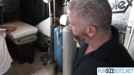 Gay Cain Marko gets analed by plumber