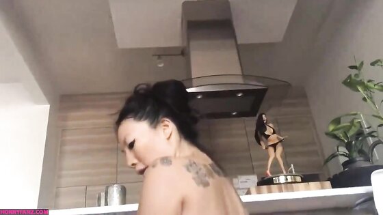 Hairy Asa Akira Cock Massage