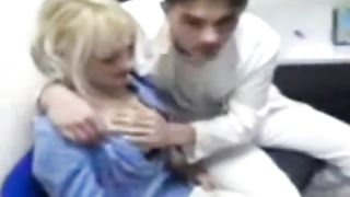 Mate films blonde nurse in smoking room shag nake nurse