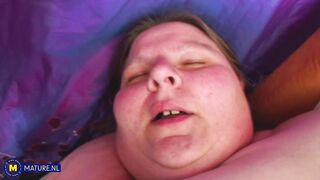 SSBBW Antonia C. gets her fat pussy pounded in first hardcore scene