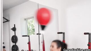 Perfect cock ride at the gym by Kylie