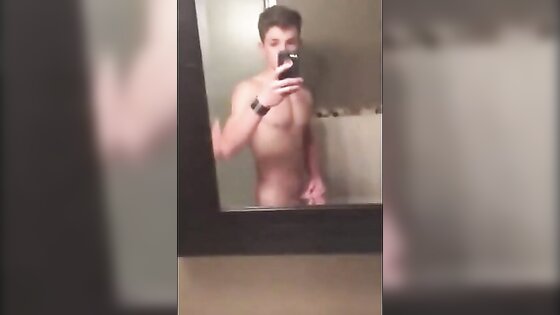 Jerking In The Bathroom