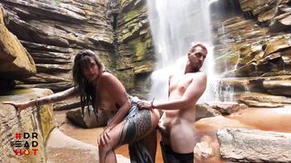 DH 45 - I was having sex at the public waterfall and was caught in the act! - 1080p
