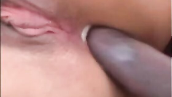 Big Ass Hairy Blonde Takes Black Cock Anal