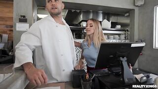 Young Blonde Anal With Her Boss