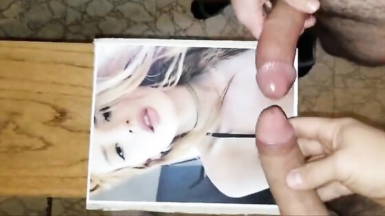 Bella Thorne 2 man cum tribute