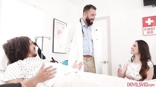 Doctor fucking his patients busty wife