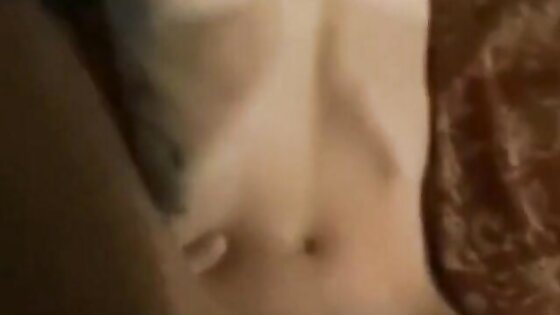 Facial Amateur Tattooed Babe in POV Blowjob Video