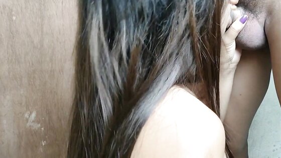 Asian Amateur Babe in Blowjob Creampie Video